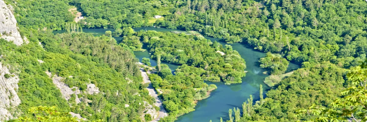 Radmanove Mlinice on the Cetina River
